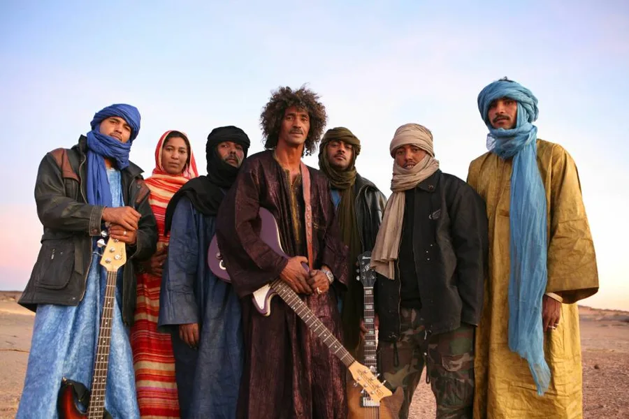 Le groupe Tinariwen en concert