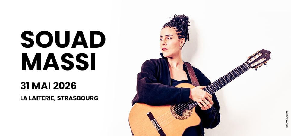 Visuel du concert Souad Massi à La Laiterie de Strasbourg