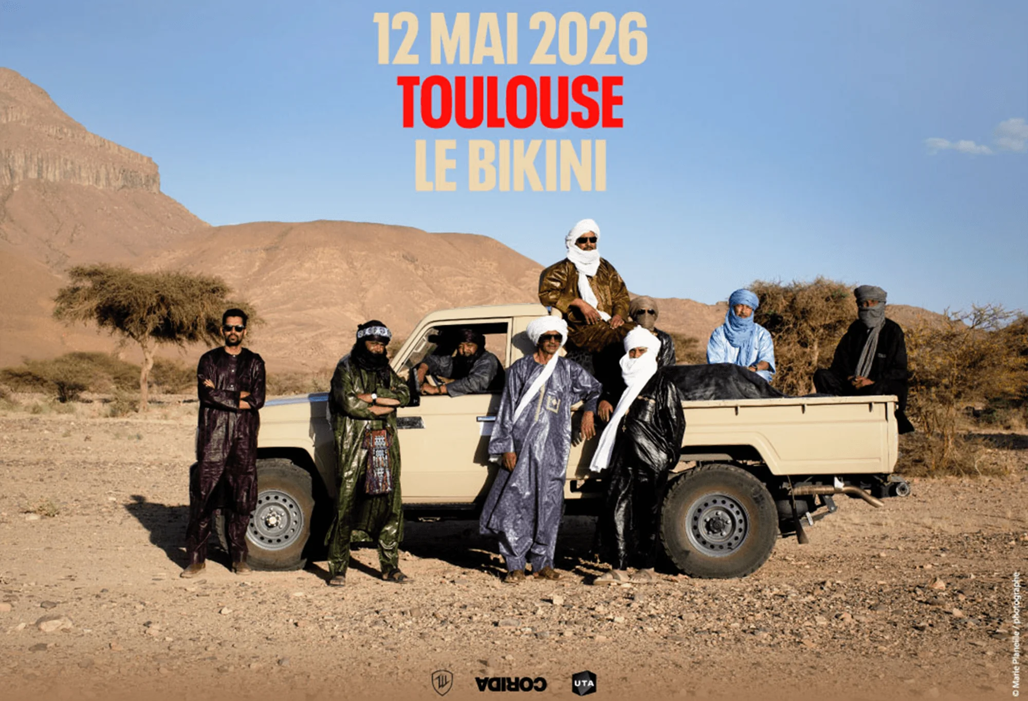 Visuel Tinariwen au Bikini de Ramonville-Saint-Agne